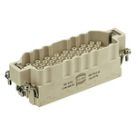HARTING Heavy Duty Power Connector Insert, 16A, Male, Han EEE HMC Series, 64 Contacts