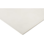 White Plastic Sheet, 960mm x 470mm x 4mm
