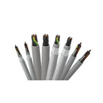 Belden MachFlex Control Cable, 4 Cores, 0.75 mm², CY, Screened, 50m, Grey PVC Sheath