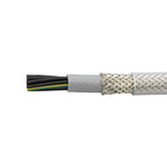 Alpha Wire Control Cable, 7 Cores, 0.5 mm², CY, Screened, 100m, Transparent PVC Sheath