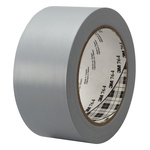 3M Grey Polyvinyl Chloride Tape, 50mm x 33m