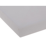 White Plastic Sheet, 300mm x 300mm x 12mm