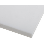 White Plastic Sheet, 300mm x 300mm x 15mm