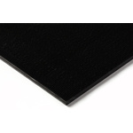 Black Plastic Sheet, 500mm x 330mm x 6mm