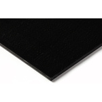 Black Plastic Sheet, 500mm x 330mm x 20mm