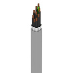 Alpha Wire Xtra-Guard Flex Multicore Industrial Cable, 9 Cores, Unscreened, 305m, Grey