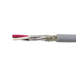 Alpha Wire 79254 Multicore Cable, 8 Cores, 0.32 mm², ECO, Screened, 100ft, Grey Modified Polyphenylene Ether MPPE