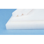 White Plastic Sheet, 500mm x 330mm x 25mm