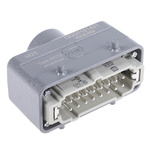 HARTING Surface Kit, 16 Way, 16A, Male, Han E, 500 V