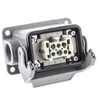 HARTING Connector Set, 6 Way, 16A, Female, Han E, 500 V