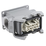 HARTING Connector Set, 10 Way, 16A, Female, Han E, 500 V