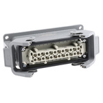 HARTING Connector Set, 24 Way, 16A, Female, Han E, 500 V