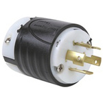PASS & SEYMOUR USA Mains Plug & Socket NEMA L16 - 20P, 20A, Cable Mount, 480 V ac
