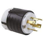 PASS & SEYMOUR USA Mains Plug & Socket NEMA L16 - 30P, 30A, Cable Mount, 480 V ac