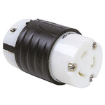 PASS & SEYMOUR USA Mains Plug & Socket NEMA L6 - 20R, 20A, Cable Mount, 250 V ac