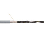 Igus chainflex CF140.UL Control Cable, 3 Cores, 2.5 mm², Screened, 25m, Grey PVC Sheath, 14 AWG