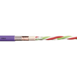 Igus chainflex CFBUS Data Cable, 4 Cores, 0.15 mm², Screened, 25m, Purple TPE Sheath, 26 AWG