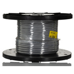 Alpha Wire 6334 Control Cable, 10 Cores, 0.2 mm², Screened, 30m, Grey PVC Sheath, 24 AWG