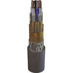 AXINDUS Marine2Com YOZ2c 250 V Control Cable, 2 Cores, 0.75 mm², Screened, 100m, Grey LSZH Sheath