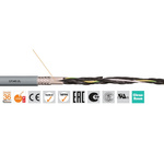Igus chainflex CF140.UL Control Cable, 5 Cores, 0.75 mm², Screened, 100m, Grey PVC Sheath, 18 AWG