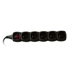 RS PRO 1.5m 5 Socket Type E - French Trailing Socket, 250 V