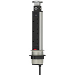 brennenstuhl 2m 3 Socket Type G - British Extension Lead, 250 V ac, IP20