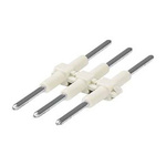 Wago, 2060 Male 3 Pole 3 Way Board-to-Board Link, PCB Mount, Rated At 9A, 320 V