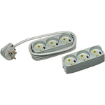 LK 1.5m 3 Socket Type K - Danish Extension Lead, 250 V