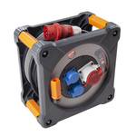 brennenstuhl 30m 3 Socket Type F - German Schuko Cable Reel, 400 V ac, IP44