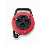 SAM 10m 4 Socket Type E - French Cable Reel, 250 V