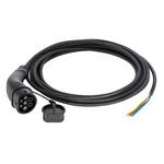 HARTING 20 A Mode 3, Type 2, EV Charging Cable 5m