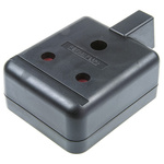 RS PRO 1 Socket Type M - Old British/South African 15A Trailing Socket, 230 V