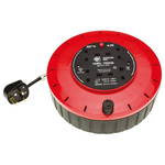 Schneider Electric 15m 4 Socket Type G - British Cable Reel, 240 V