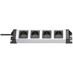 Kopp 1.4m 4 Socket Type F - German Schuko Extension Lead, 250 V ac