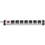 Kopp 1.4m 7 Socket Type F - German Schuko Extension Lead, 250 V ac