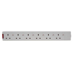 RS PRO 6 Socket Type G - British Trailing Socket, 240 V