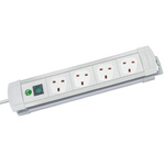 brennenstuhl 1.8m 4 Socket Type G - British Extension Lead, 230 V, IP20