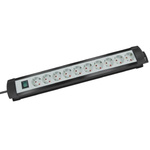 brennenstuhl 3m 10 Socket Type F - German Schuko Extension Lead, 230 V, IP20