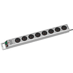 brennenstuhl 2.5m 8 Socket Type E - French Extension Lead, 230 V, IP20