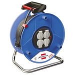 brennenstuhl 50m 4 Socket Type F - German Schuko Cable Reel, 230 V, IP20