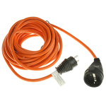 brennenstuhl 10m 1 Socket Type F - German Schuko Extension Lead, 230 V, IP44