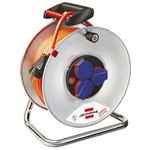 brennenstuhl 40m 4 Socket Type E - French Cable Reel, 230 V, IP44