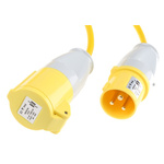 brennenstuhl 14m 1 Socket BS4343/EN60309 110V-16A Extension Lead, 110 V, IP44