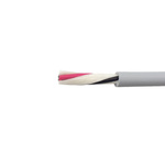 Alpha Wire EcoFlex Control Cable, 2 Cores, 1.32 mm², ECO, Unscreened, 30m, Grey mPPE Sheath, 16 AWG