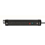 brennenstuhl 3m 4 Socket Type G - British Extension Lead, IP20