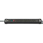 brennenstuhl 3m 5 Socket Type G - British Extension Lead, IP20