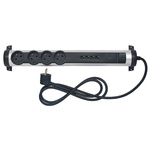 Legrand 1.5m 4 Socket Type E - French Extension Lead