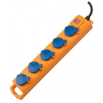 brennenstuhl 2m 5 Socket Schuko Extension Lead, IP54