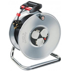 brennenstuhl 50m 0 Socket BS 1363 Cable Reel, 240 V, IP20