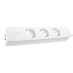 Deltaco 1.5m 3 Socket CEE Extension Lead, 220 → 240 V